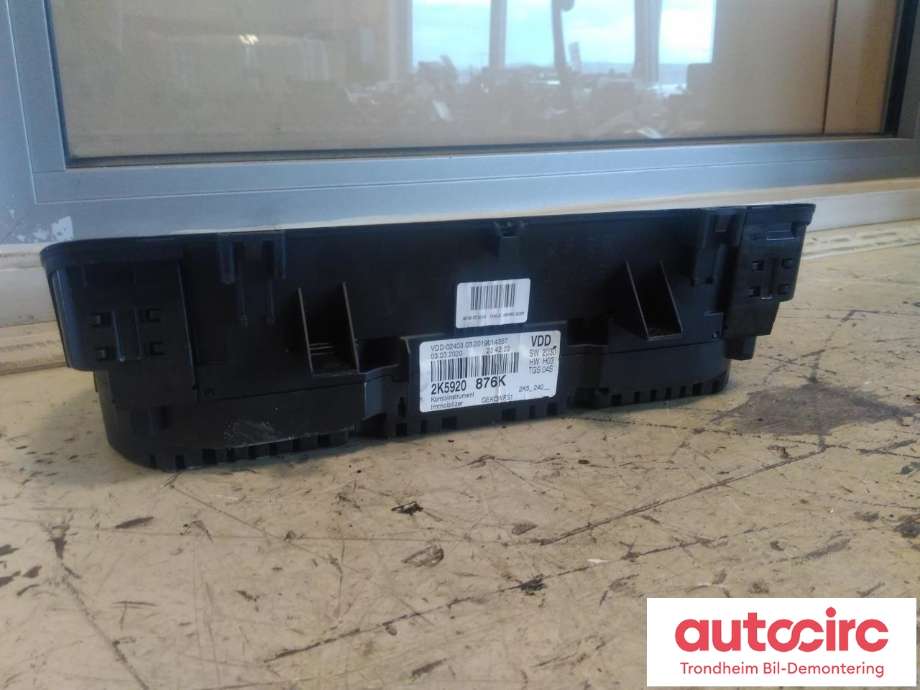 Instrumentpanel til VW Caddy 2015-2020 (Type III, Fase 3)  (CONATEL|2K5920876K|2K5920876KX|)