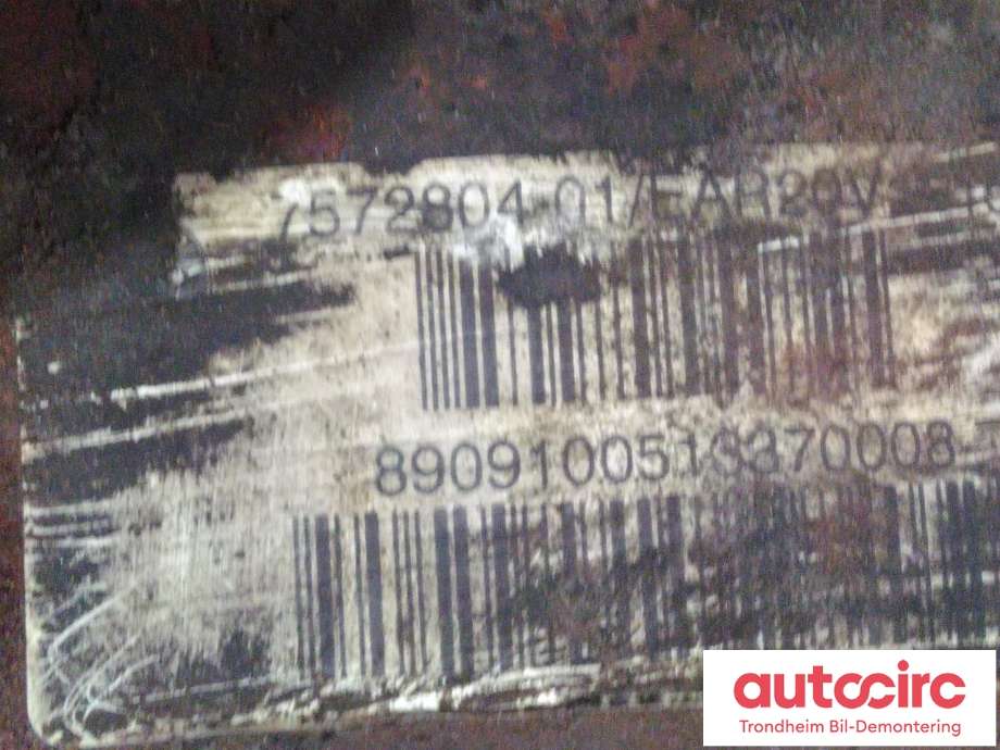 Kardang klokke bak til BMW 3-Serie 2005-2011 (E90/E91/E92/E93) (E90/E91/E92/E93) (BMW AG|33107591017|7572804|)
