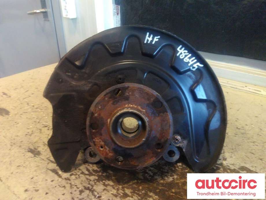Hjulspindel høyre foran til Audi A3, 2012-2016 (Type III, Fase 1)  (..|5Q0407256Q)