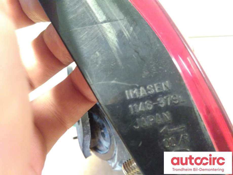 Baklykt venstre indre til Peugeot 4007 2007-2012  (..|6350EJ|6350 EJ|1146-379L)