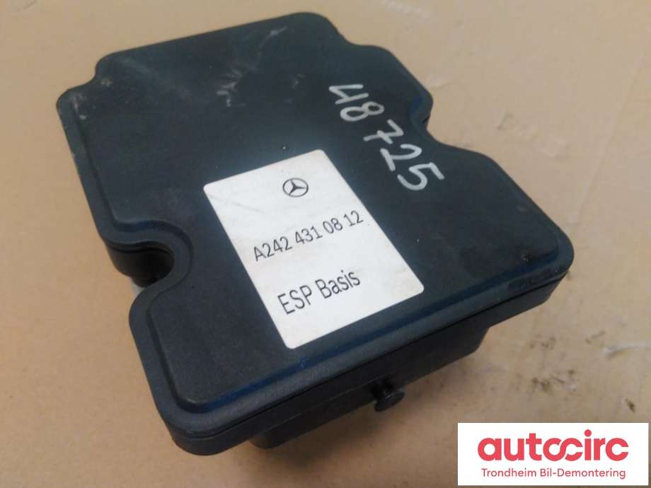 ABS sentral til Mercedes B-Klasse, electric drive 2014-2018 (W242) (W242) (..|A2424310812|A2424310912|)