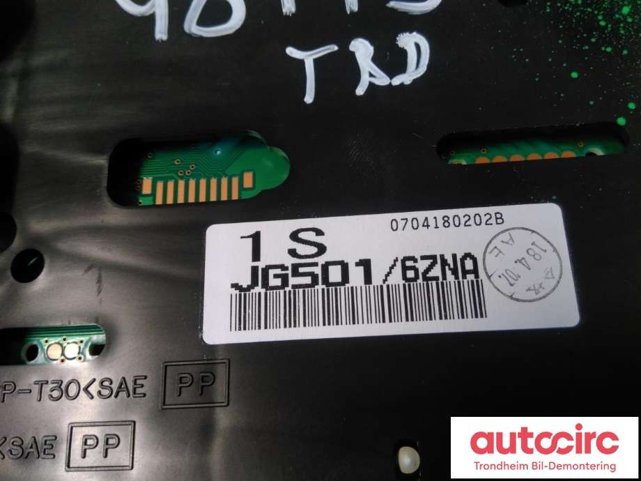 Instrumentpanel til Nissan X-Trail 2007-2014 (T31) (T31) (..|24820JG50B|JG5016ZNA|24820JG53B)