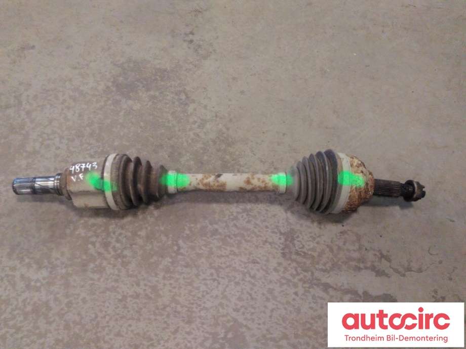 Drivaksel venstre foran, diesel/manuell til Opel Vivaro A, 2006-2014  (..|93856309)
