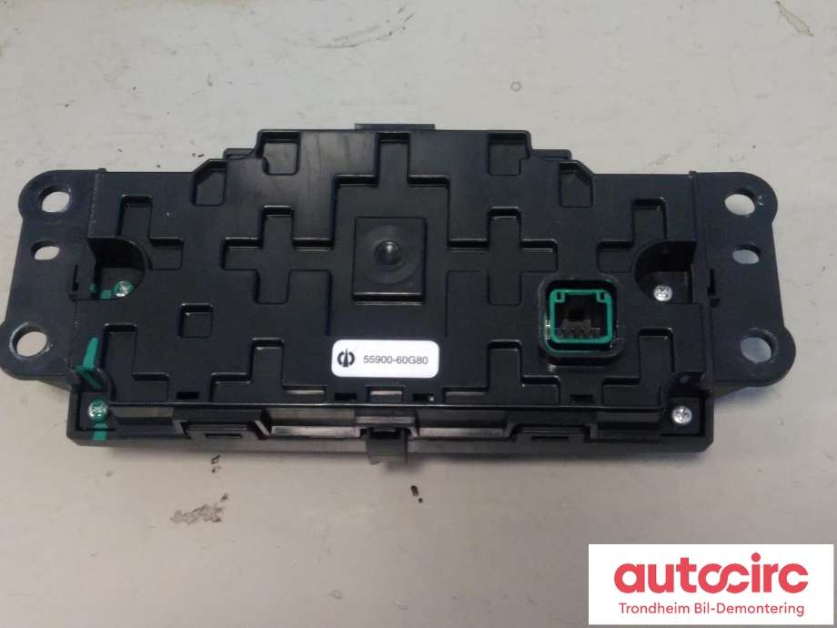 Varmeapparat betjening bak til Toyota Land Cruiser 150 2010-2013 (Fase 1) (..|55900-60G80|5590060G80|)
