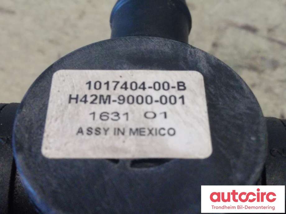 Ventil vann til Mercedes B-Klasse, electric drive 2014-2018 (W242) (W242) (RANCO|1017404-00-B|A2425060064|12700033001)