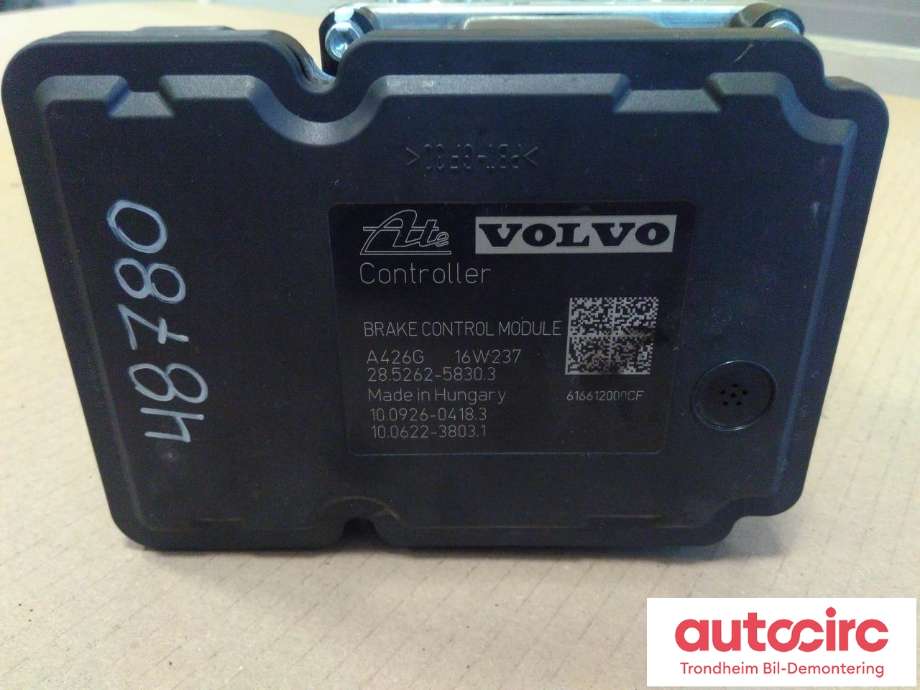 ABS sentral til Volvo XC60 2014-2017 (Type I, Fase 2)  (ATE|31423348|31423350|)