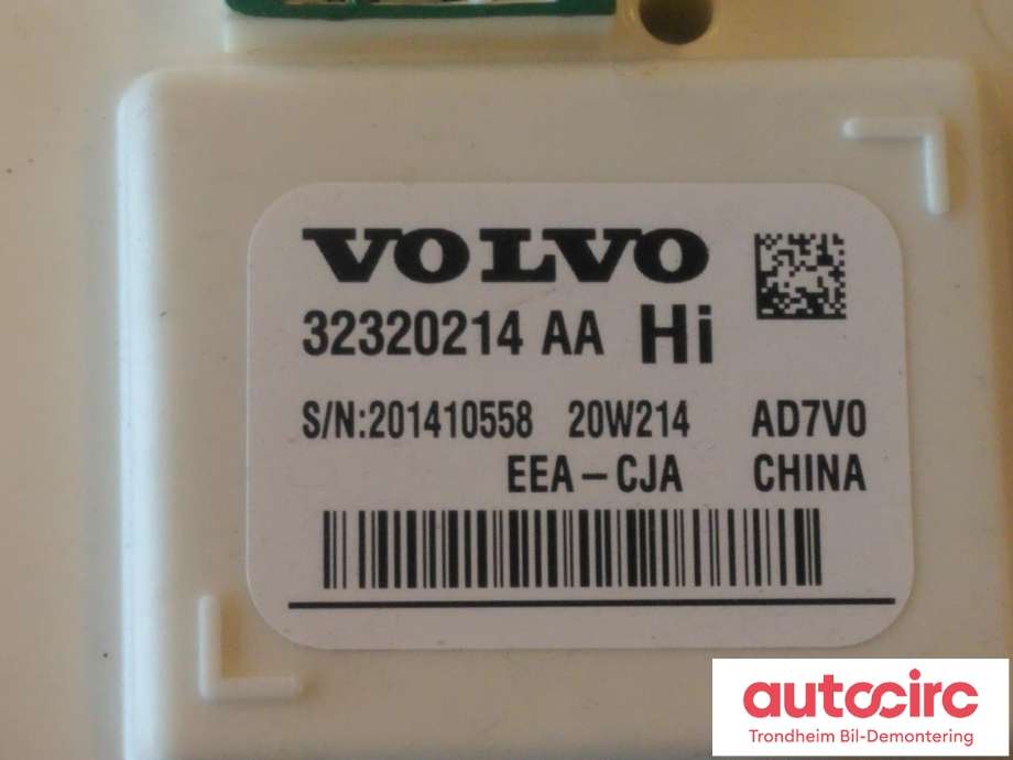 Styreenhet comfort (BCM) til Polestar 2 2020-->>  (VOLVO|32320214|36003369|)