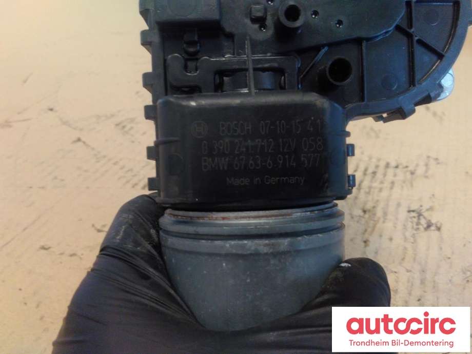 Viskermotor frontrute til BMW X3 2003-2006 (Fase 1) (E83) (E83) (BOSCH|67636914577|0390241712|61617051669)