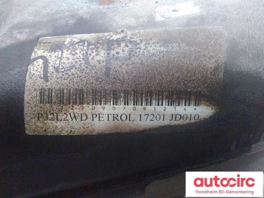 Bensintank til Nissan Qashqai 2007-2010 (Type I, Fase 1)  (MED PUMPE|17202-JD01A|17040-JD03A|17202JD01A| 17040JD03A)