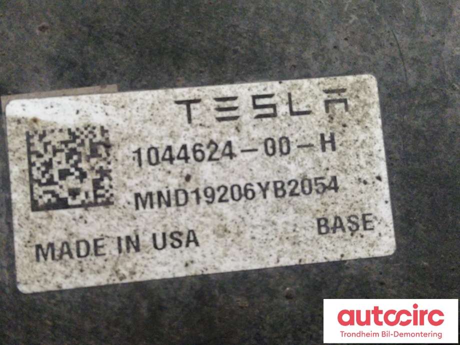 Bremsecaliper høyre bak, elektrisk til Tesla Model 3 2018-2023 (Fase 1)  (..|1044624-00-H|1044624-00-G|1044624-97-F)