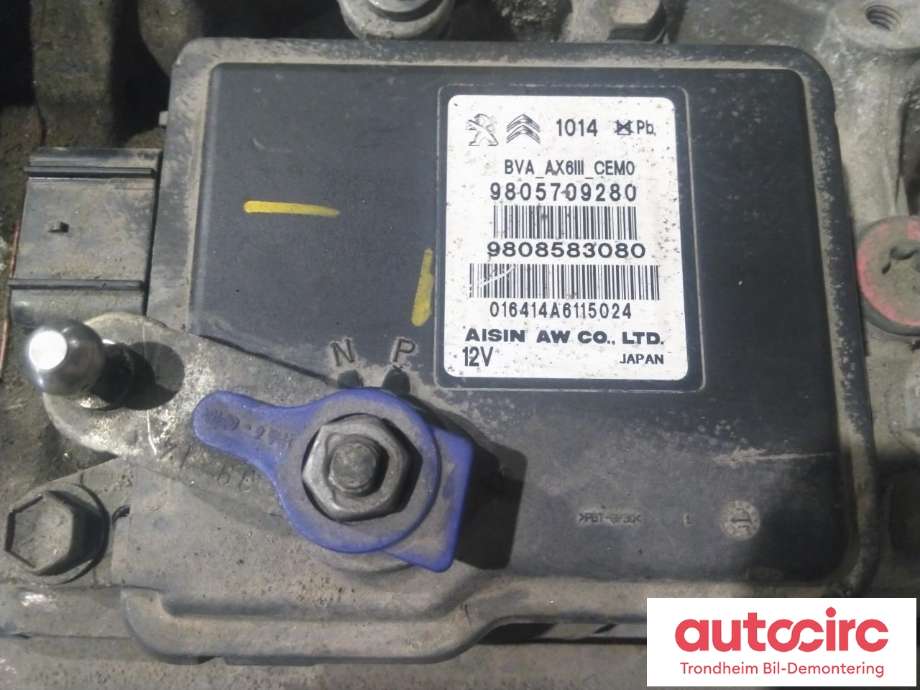 Girkasse automat til Peugeot 308 2013-2021 (Type II) (AISIN AW|1637848080|1637848180|16 378 480 80| 16 378 481 80)
