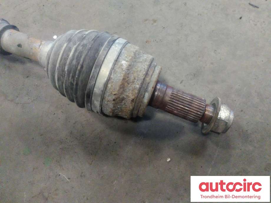 Drivaksel høyre foran, diesel/manuell til Mazda 6 2008-2010 (Type II, Fase 1) (GP34-25-50XC|)