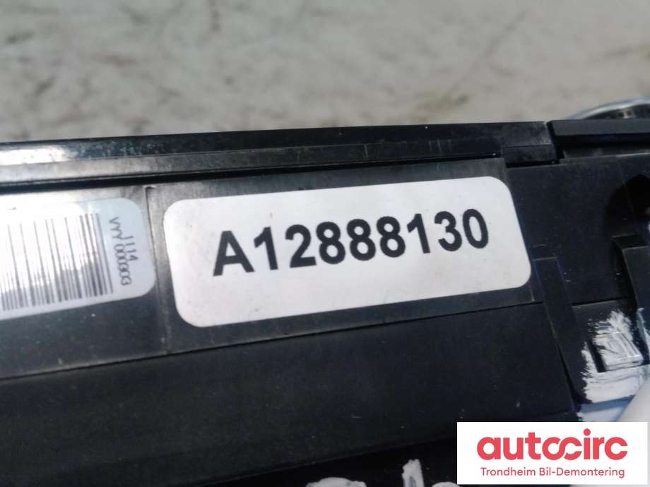 Varmeapparat betjening til Ford Focus 2014-2018 (Type III, Fase 2) (..|F1ET-18C612-DE|1881807|2376689)