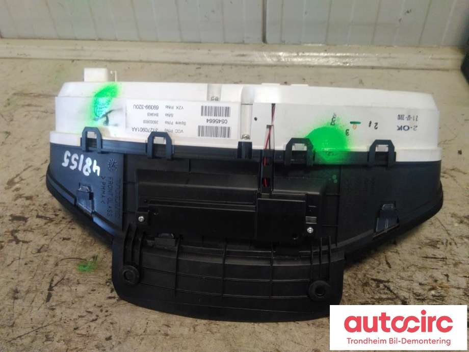 Instrumentpanel til Volvo XC60 2008-2013 (Type I, Fase 1)  (YAZAKI|31270901AA|36002492|36002600| 69399-320U)