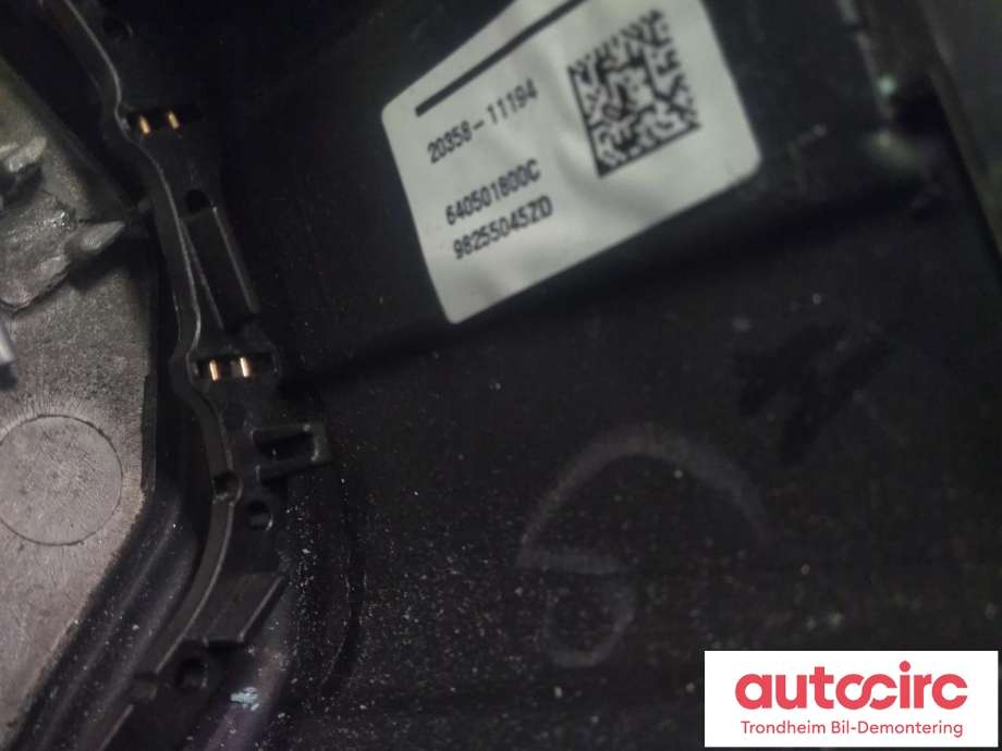Ratt til Peugeot e-2008 2019-->> (..|98255045ZD|98 255 045 ZD|)