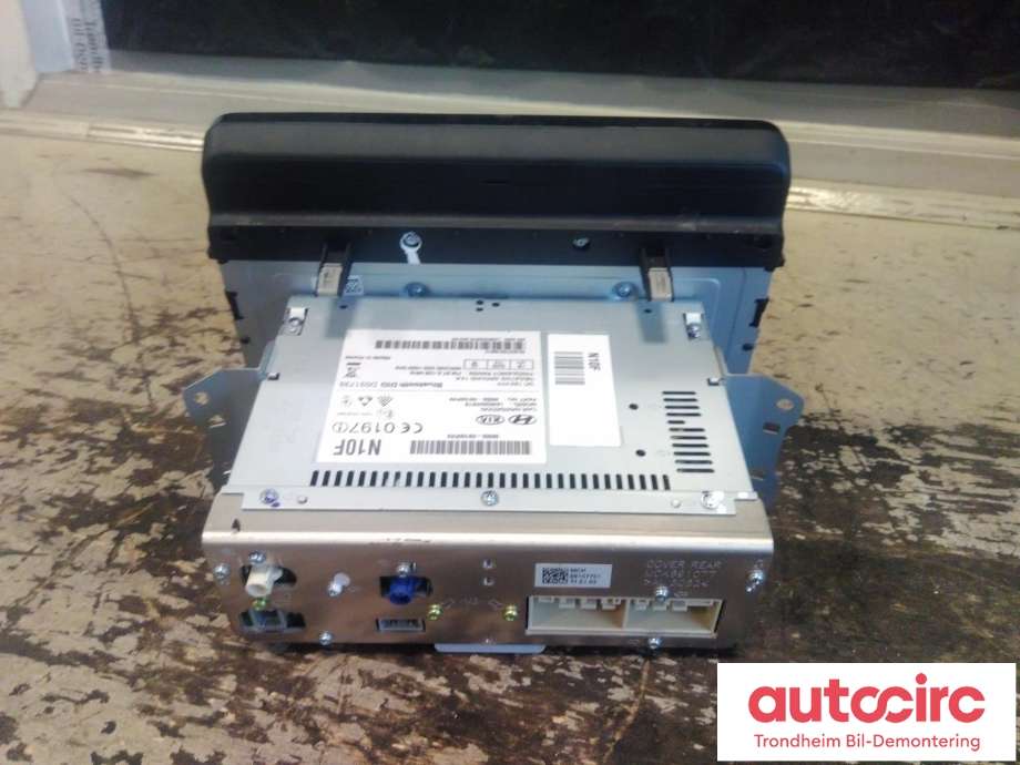 Bilstereo navigasjon til Kia Rio 2011-2017 Type III  (..|96550H8100FHV|LAN6200EKYB|)