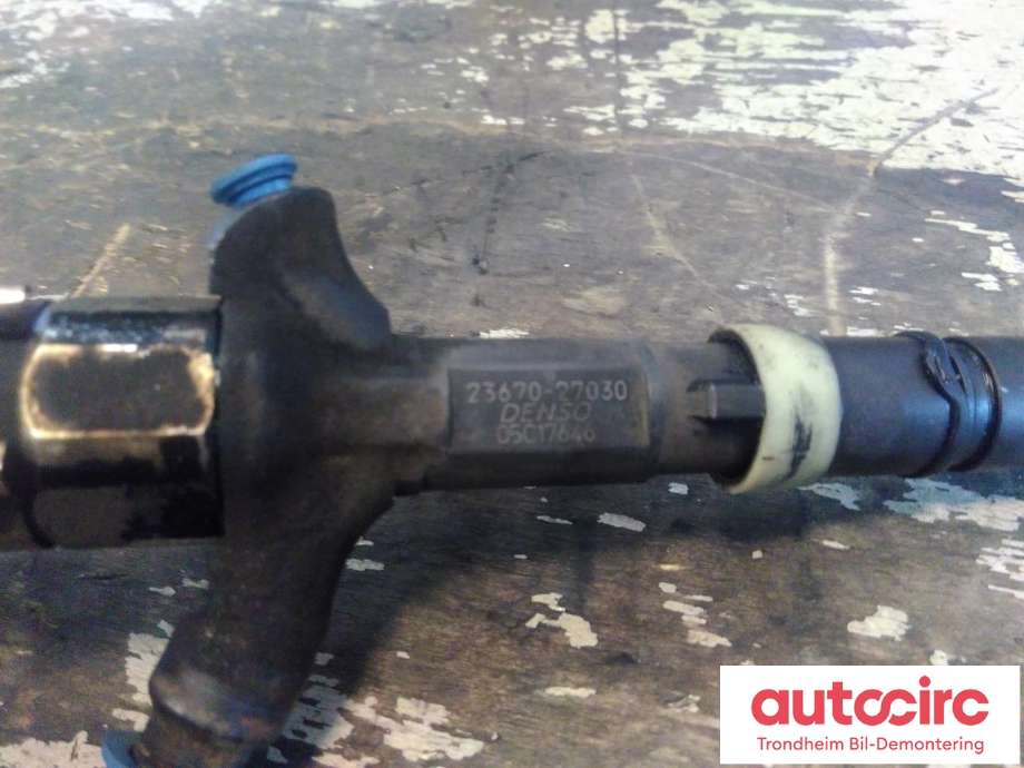 Dyse innsprøyting diesel til Toyota Avensis 2000-2003 (Type I, Fase 2)  (DENSO|2367029035|2367027030|)