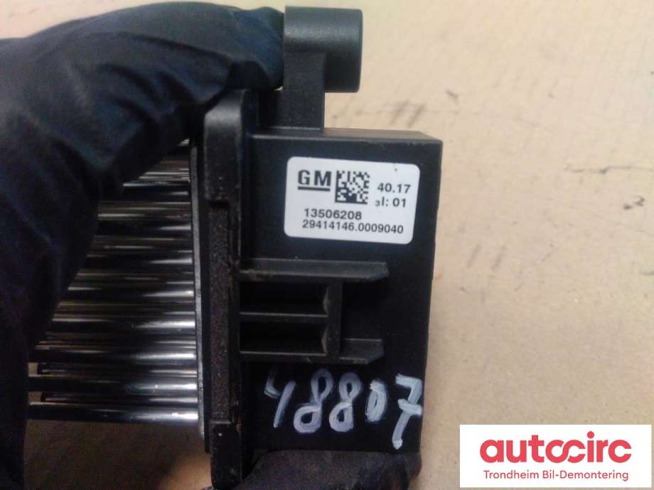 Varmeapparat motstand til Opel Insignia B 2017-->>  (..|13506208|)