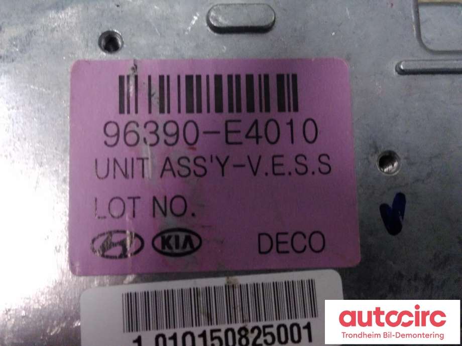 Styreenhet diverse til Kia Soul 2014-2019 (Type II)  (..|96390-E4010|96390E4010|)