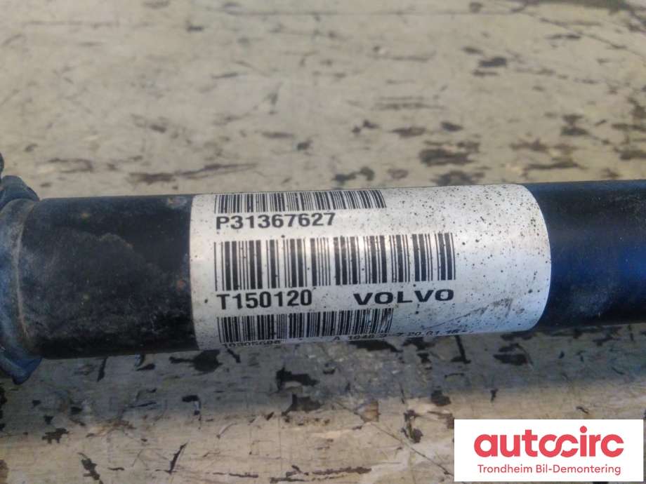 Drivaksel høyre foran, diesel/automat til Volvo V40 2012-2019  (..|31367627|36012437|)