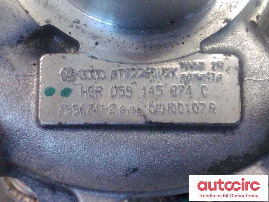 Turbo til Audi A7 2010-2014 (Type I, Fase 1)  (GARRETT|059145874C|059145874T|)