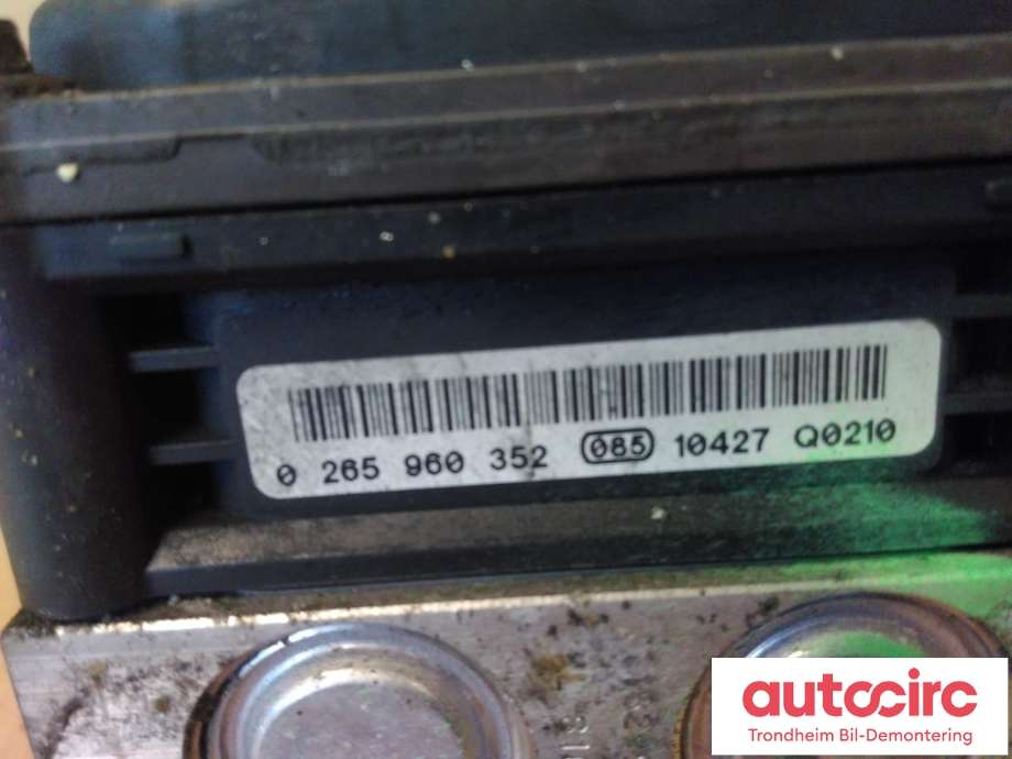 ABS sentral til Audi A7 2010-2014 (Type I, Fase 1)  (BOSCH|4G0614517B|4G0 614 517 B|4G0907379B| 0265250328| 0265960352)