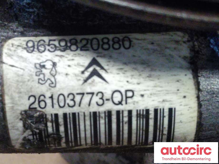 Servo pumpe mekanisk til Peugeot Partner 2002-2008 (Type I, Fase 2)  (..|9659820880|4007JC|4007WL| 1673620980| 26103773-QP| 26057304)