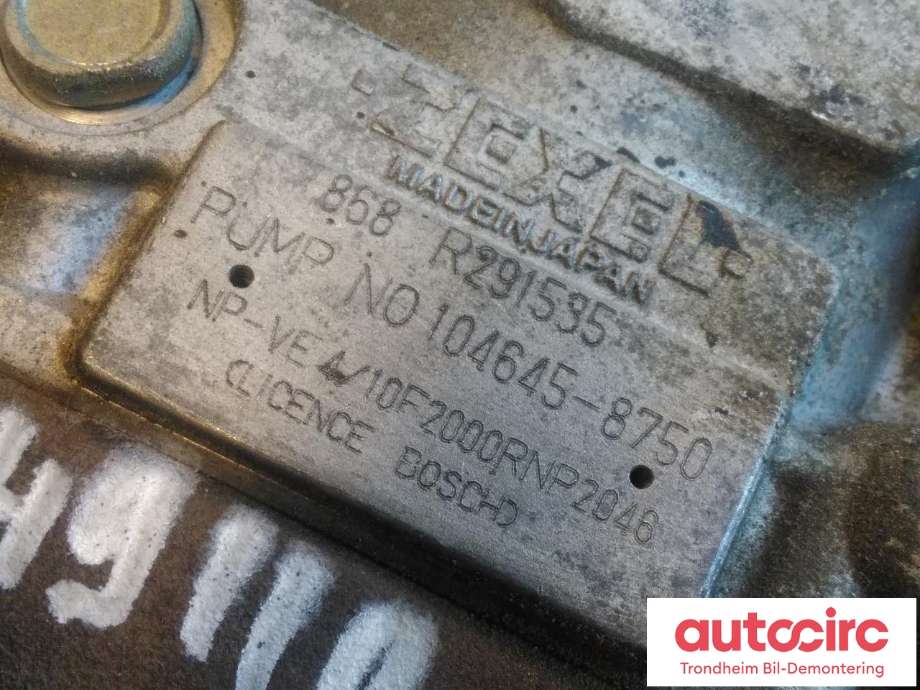 Dieselpumpe til Mitsubishi L300 1987-2008 (ZEXEL|MD351424|104645-8750|)