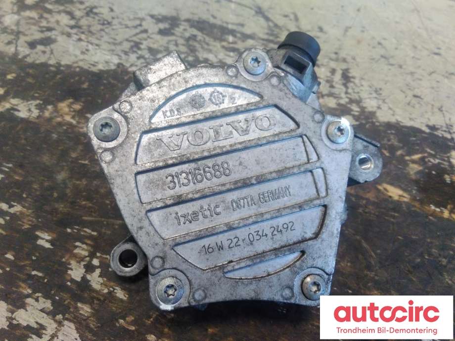 Vakuumpumpe til Volvo XC60 2014-2017 (Type I, Fase 2)  (...|31316688|)