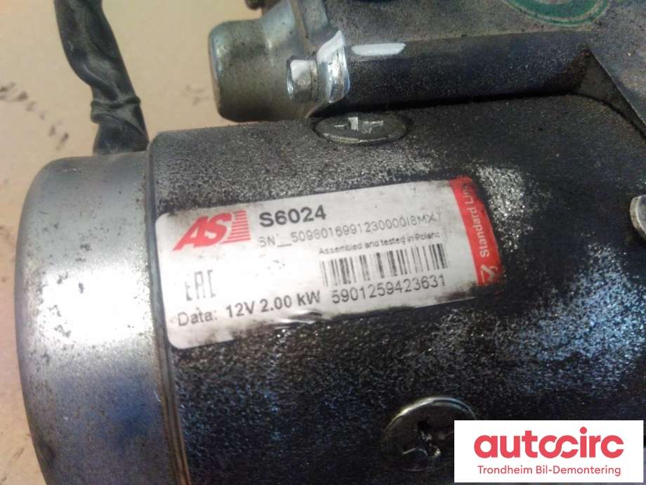 Starter diesel til Hyundai Santa Fe 2001-2006 (Type I)  (REMANUFACTURED|3610027000|)