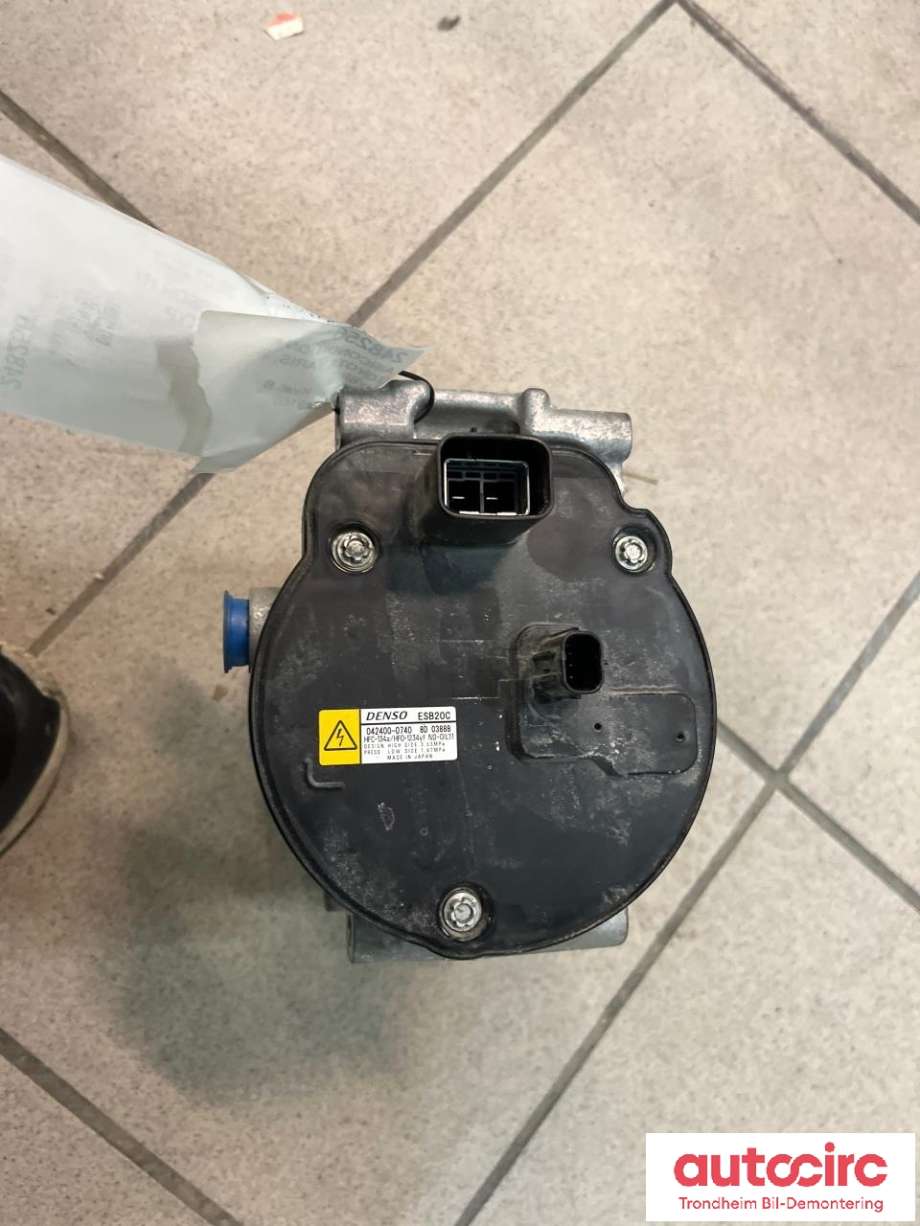 Aircondition kompressor hybrid til Toyota Yaris 2020-->> (Type IV) (DENSO|88370K0010|042400-0740|)