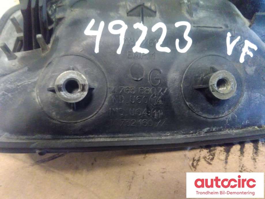 Dørhåndtak utv venstre foran til Peugeot Expert 1996-2007 (Type I)  (...|1476388077|9101F9|)