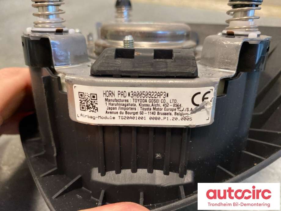 Airbag rattpute til Subaru Solterra 2022-->>  (...|3A0050922AP3|)