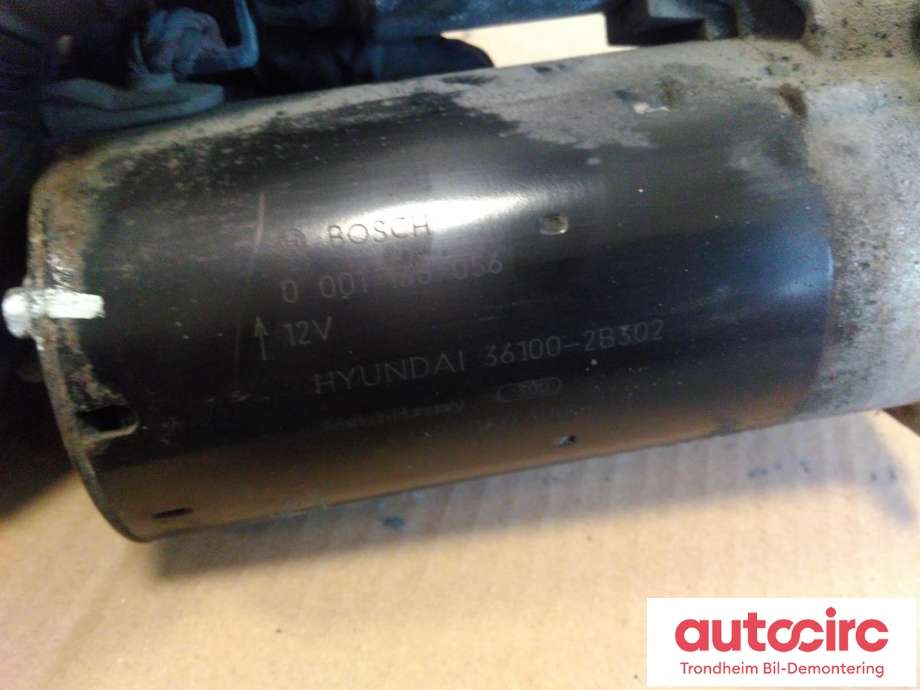 Starter til Kia Carens 2013-2018 Type III  (BOSCH|361002B302|0001138056|)