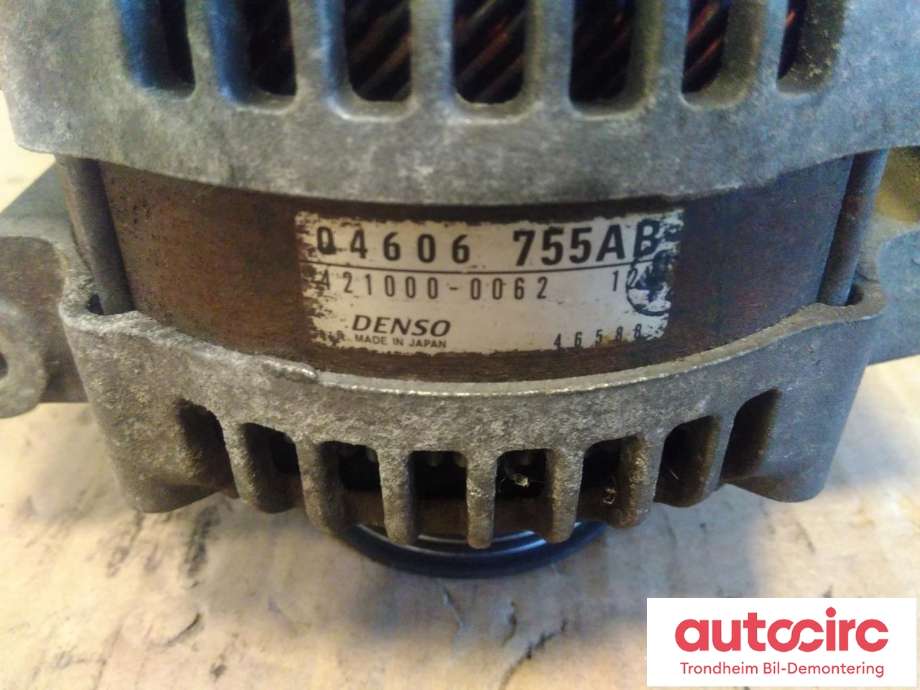 Dynamo til Chrysler Sebring 2001-2007 (Type II)  (DENSO|421000-0062|4210000062|4606755AB)