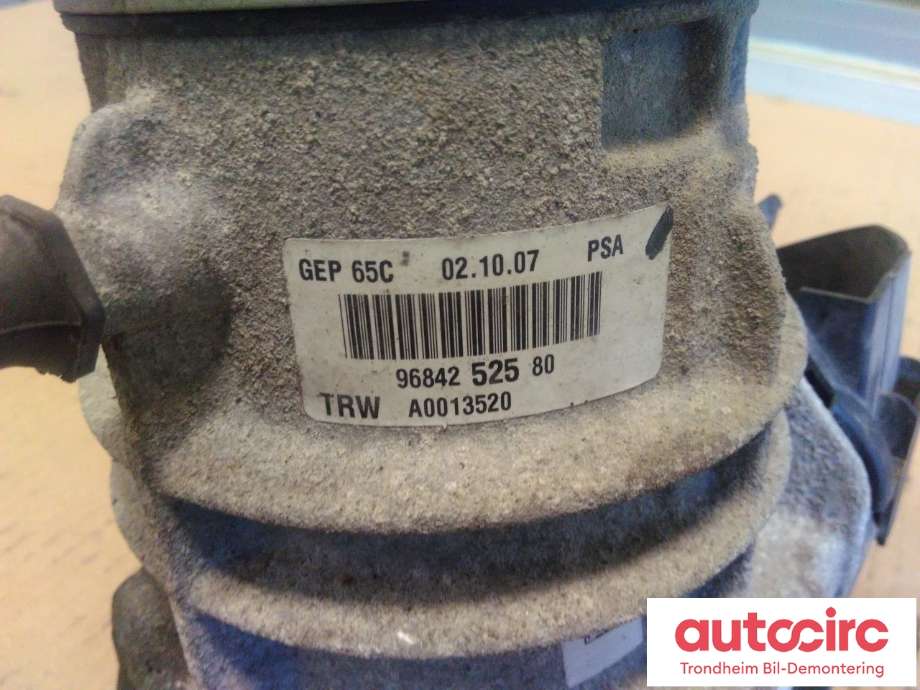 Servo pumpe elektrisk til Citroën C4, Picasso 2006-2013 (Type I)  (TRW|9665194680|9684252580|4007WK)