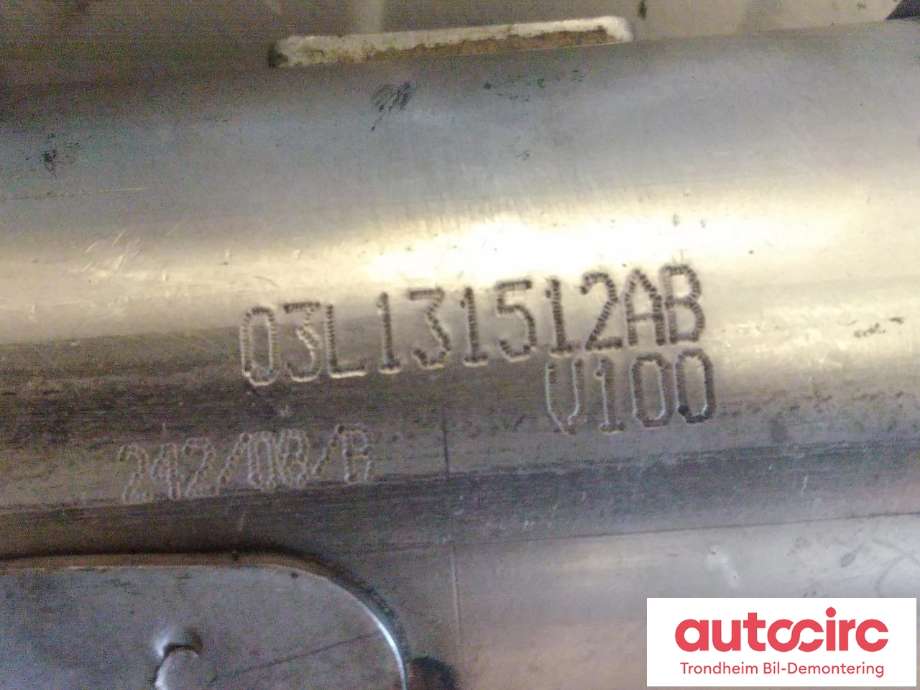 EGR-kjøler til Audi A4 2007-2014 (Type IV) (B8) (B8) (VAG|03L131512AB|03L131512AH|)