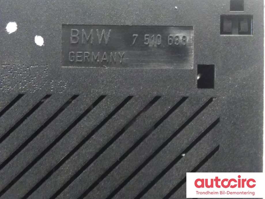 Sikringsboks til BMW 6-Serie 2002-2010 (E63/E64) (E63/E64) (BMW|7510638|12527510638|)