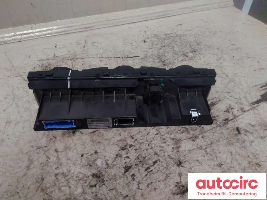 Varmeapparat betjening til BMW 6-Serie 2002-2010 (E63/E64) (E63/E64) (BMW|6946981|6956827|9122398| 64119122398)