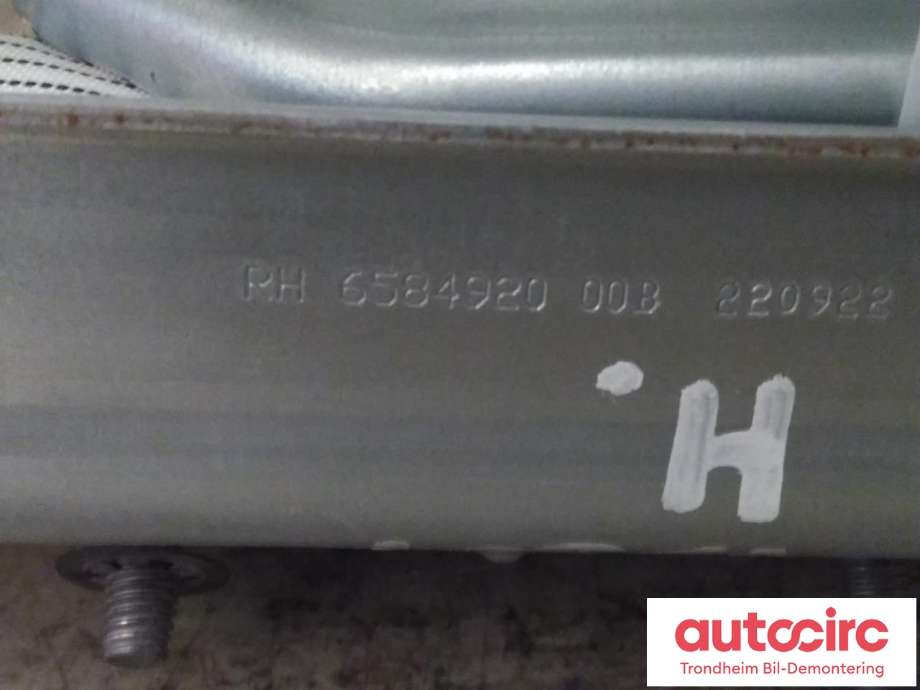 Airbag gardin høyre til MG MG4 2022-->>  (..|6584920|10979559|)
