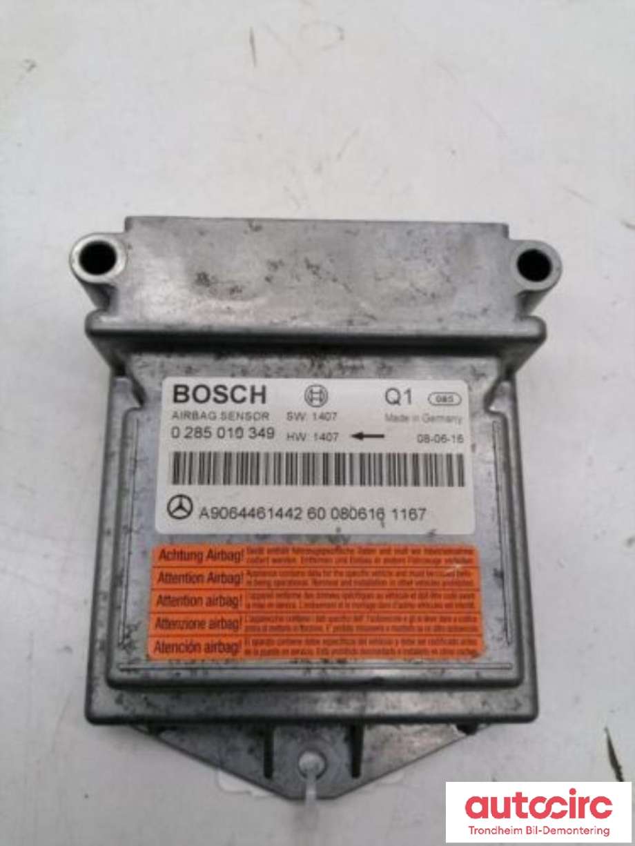 Styreenhet airbag hovedsensor til Mercedes Sprinter, 2006-2013 (Fase 1) (906) (906) (A9064461442)