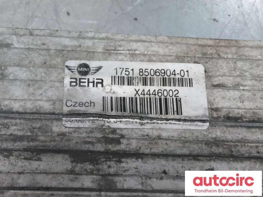 Intercooler til Mini Countryman 2010-2016 (R60) (R60) (BEHR|17518506904|17518506904-01|X4446002)