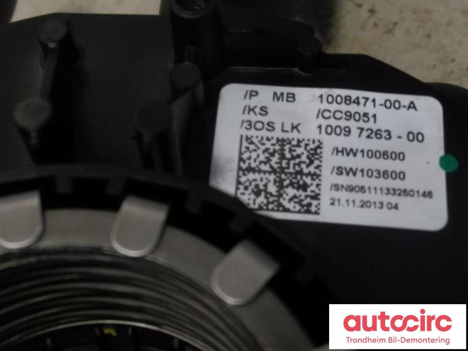 Bryter combi til Tesla Model S 2013-2016 (Fase 1) (MERCEDES-BENZ|1008471-00-A|10097263-00|)