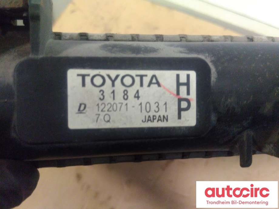 Radiator (automat gir) til Lexus RX 2009-2015 (Type III) (AL10) (AL10) (..|1604131840|1220711031|)