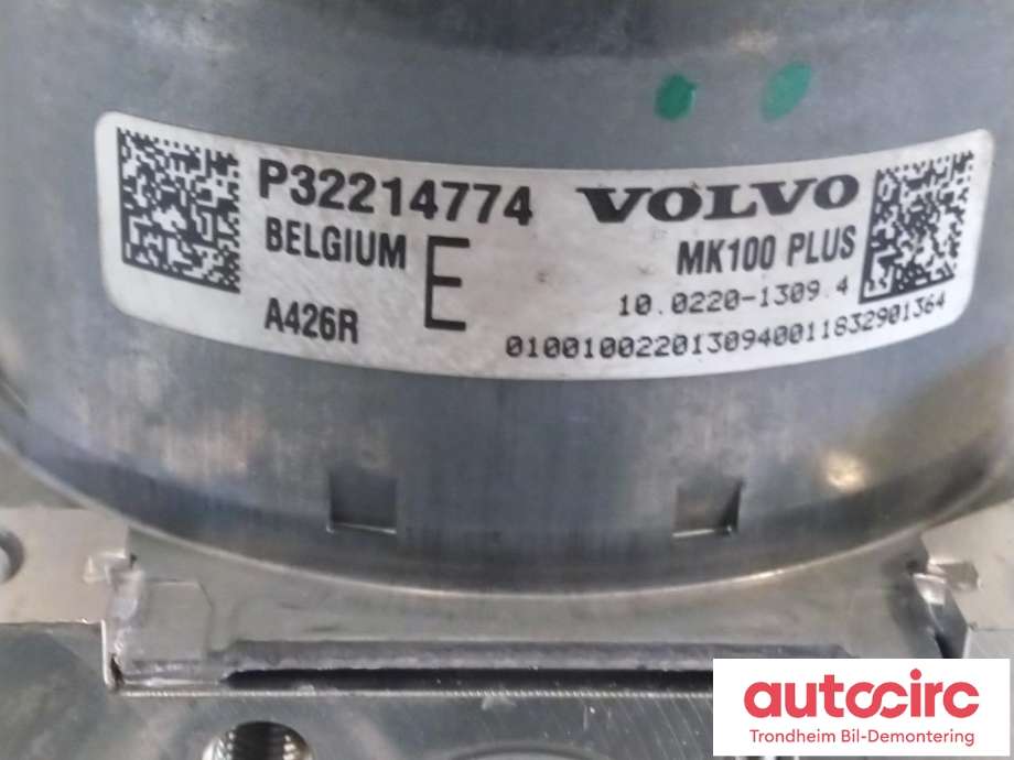ABS sentral til Volvo V60 / V60 CC 2018-->> (Type II) (ATE|32214774|32214804|32214771| 32214775|)