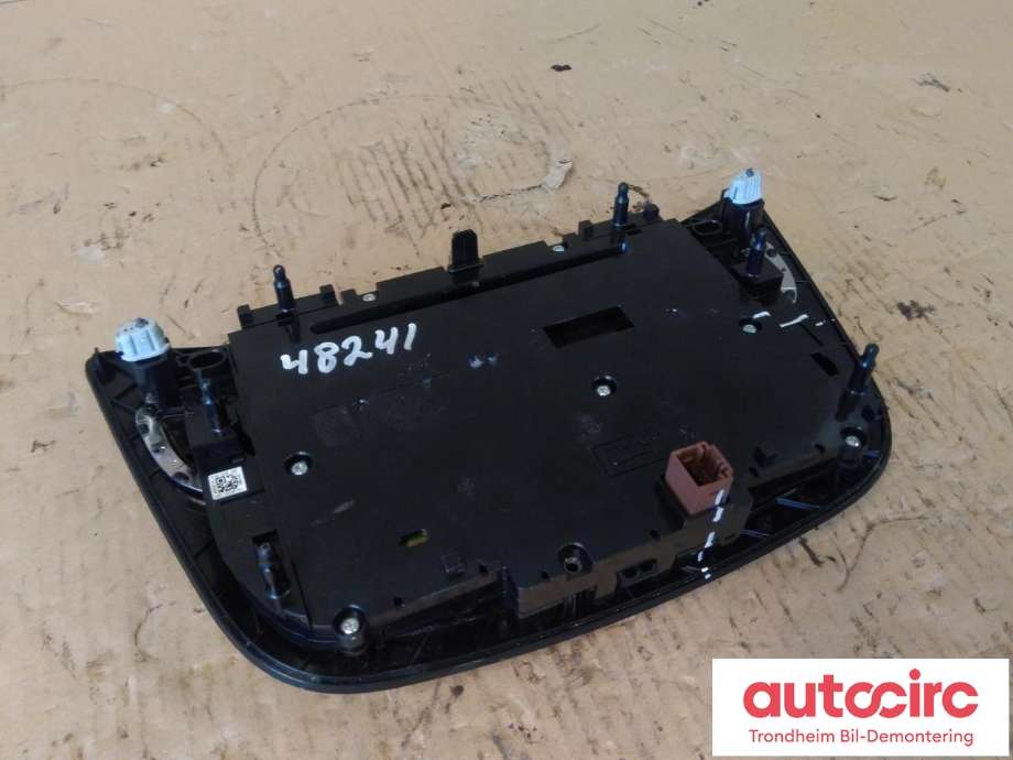 Varmeapparat betjening til Peugeot 508 2011-2014 (Type I, Fase 1)  (VALEO|98023795XZ|98 023 795 XZ|)