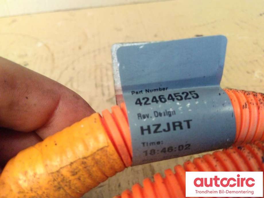 Kabel høy volt (HV) elbil til Opel Ampera-e 2017-->> (Type II)  (HPDM - SPIM|42464525|)