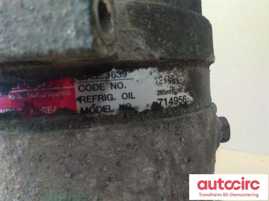 Aircondition kompressor til SsangYong Rexton 2007-2013 (Y250) (Y250) (..|6611304915|714956|)