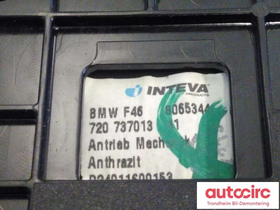 Taklyspanel til BMW 2-Serie, Active/Gran Tourer 2014-->> (F45/F46) (F45/F46) (INTEVA|8065344|9355400|63319355400)