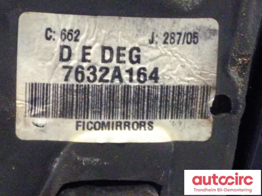 Speil høyre til Mitsubishi Colt 2004-2008 (Type VII, Fase 1)  (..|7632A164|)